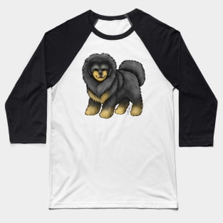 Dog - Tibetan Mastiff - Black and Tan Baseball T-Shirt